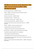 PSI Manicurist Study Guide &lbrace;Questions With 100&percnt; Correct Answers&rcub; &lpar;2024 &sol; 2025&rpar; &lpar;Verified by Expert&rpar;