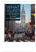 Test Bank For What is Life A Guide to Biology, 4th Edition By Jay Phelan