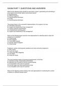 GAQM PART 1 QUESTIONS AND ANSWERS