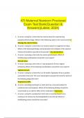 ATI Maternal Newborn Proctored Exam Test Bank(Question & Answers)(Latest, 2024)