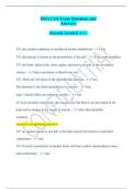 ISSA Cert Exam Questions and Answers&vert; Already Graded A&plus;