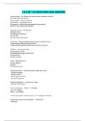 ATLS 10TH&sol;14 QUESTIONS AND ANSWERS