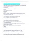NURS 239 - Unit 1 &lpar;100&percnt; Correct Answers&rpar;