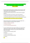 Fundamentals ATI Content Mastery Series Questions - Exam 1 -with 100&percnt; verified solutions 2024