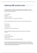 Kettering TMC Practice Exam Study Guide 2024.