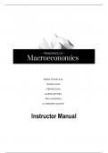 Solution Manual For Principles of Macroeconomics, 8th Edition by Robin StonecashJoshua GansStephen KingMartin ByfordKris IvanovskiN. Gregory Mankiw Chapter 1-18