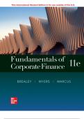 Brealey R. Fundamentals of Corporate Finance 11ed 2023.