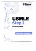 Kaplan USMLE Step 1 Lecture Notes - Microbiology - Immunology