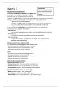 Samenvattingen Bestuurskunde Universiteit Leiden Jaar 1 Blok 3