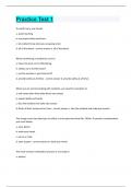 Caregiver Certification exam bundle latest update 
