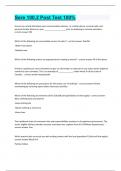 Sere 100&period;2 Post Test 100&percnt; Questions and answers latest update 2024 