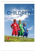 Test Bank For Children, 14th Edition By John W. Santrock