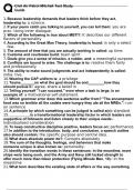 Civil Air Patrol Mitchell Test Study Guide 2024 with complete solution