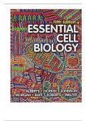 Test Bank For Essential Cell Biology, 5th Edition By Bruce Alberts, Hopkin , Johnson, Morgan, Raff, Roberts, Walter (Norton)