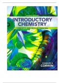 Test Bank For Introductory Chemistry Concepts and Critical Thinking 7th Edition By Charles Corwin