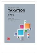 Instructor Manual For Principles of Taxation for Business and Investment Planning, 2021, 24th Edition By Sally Jones, Catanach