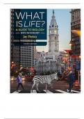 Test Bank For What is Life A Guide to Biology, 4th Edition By Jay Phelan (free man Worth)
