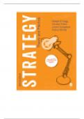 Test Bank For Strategy, Theory and Practice, 3rd Edition By Clegg, Carter, Kornberger, Schweitzer