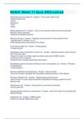 EMT Block 1 Exam Complete 2023