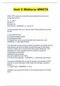 &lbrace;Answered&rcub; Unit 5 Midterm MN576 Questions with latest solutions &vert;Which HPV types are most often associated with cervical and anogenital cancer&quest; 1&rpar;1&comma; 2&comma; and 3 2&rpar;6 and 11 3&rpar;16 and 18 4&rpar;22 and 24