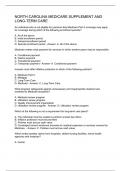 North Carolina Medicare Supplement and Long-Term Care