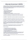 Alternate format test 4 &lpar;SATA&rpar;