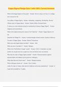 Kappa Sigma Bundled Exams Questions and Answers 100&percnt; Verified and Updated 2024 &vert; Graded A