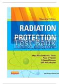 TEST BANK FOR RADIATION PROTECTION IN MEDICAL RADIOGRAPHY 7TH EDITION MARY ALICE STATKIEWICZ SHERER