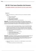NR 503 Week 8 Final Exam Student Consult Questions with Rationale- Latest.doc