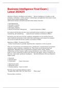 Business Intelligence Package deal