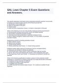 QAL Laws Chapter 5 Exam Questions and Answers