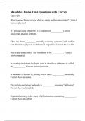 Mandalyn Basics Final Questions with Correct answers