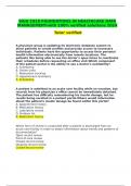  WGU C810 FOUNDATIONS IN HEALTHCARE DATA MANAGEMENT-with 100&percnt; verified solutions 2024