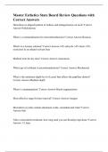 Master Esthetics State Board Review Questions with Correct Answers&period;