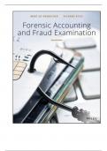 Test Bank For Forensic Accounting and Fraud Examination, 2nd Edition By Richard Riley, Mary-Jo Kranacher