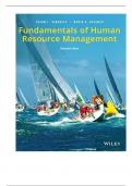Test Bank For Fundamentals of Human Resource Management, 13th Edition By Verhulst, DeCenzo