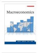 Test Bank For Macroeconomics, 2nd Canadian Edition By Dean Karlan, Jonathan Morduch, Rafat Alam, Andrew Wong