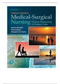 Test Bank For LeMone and Burke's Medical-Surgical Nursing Clinical Reasoning in Patient Care, 7th Edition By Gerene et al