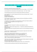 2023 A LEVEL PAPER 1 WITH 17 QUESTIONS AND ACCCURATE ANSWERS