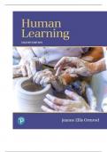Test Bank For Human Learning, 8th Edition By Jeanne Ellis Ormrod
