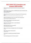 BECC EXAM TEST 4 &lpar;questions and  answers&rpar; 100&percnt; verified&period;