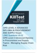 Updated L5M2 Exam Questions - Proven Way to Pass Your CIPS L5M2 Exam