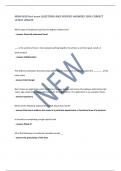 MSM 6630 final exam QUESTIONS AND VERIFIED ANSWERS 100&percnt; CORRECT LATEST UPDATE