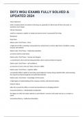 A COMPILATION BUNDLE FOR WGU D073 EXAMS 2024&sol;2025&vert;DOWNLOAD TO PASS