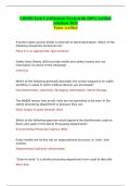 CBSPD Tech Certification Exam-with 100&percnt; verified solutions 2024