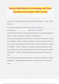 Nevada state Board License Bundled Exams Questions and Answers 100&percnt; Verified and Updated 2024 &vert; Graded A