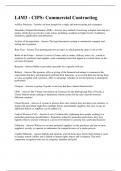 L4M3 - CIPS&colon; Commercial Contracting
