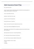 Utah Bundled Exams All Versions and Courses 2024&sol;2025 Full solution pack