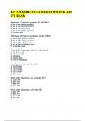 API 571 PRACTICE QUESTIONS FOR API 570 EXAM