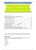 (Complete) All; MLT Clinical Chemistry Exams and All; MLT Chemistry Exams| Test Bank| 2024-2025 Guide with Verified Answers. Rated A+